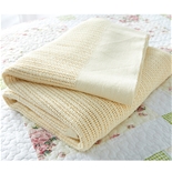 Pure Cotton Cellular Blanket_CCLBL_0